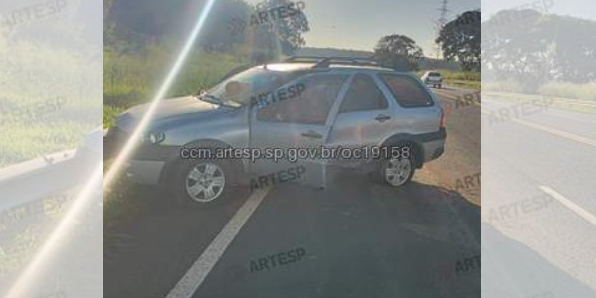 Motorista morre após passar mal ao volante e atingir defensa metálica em rodovia no interior de SP 
