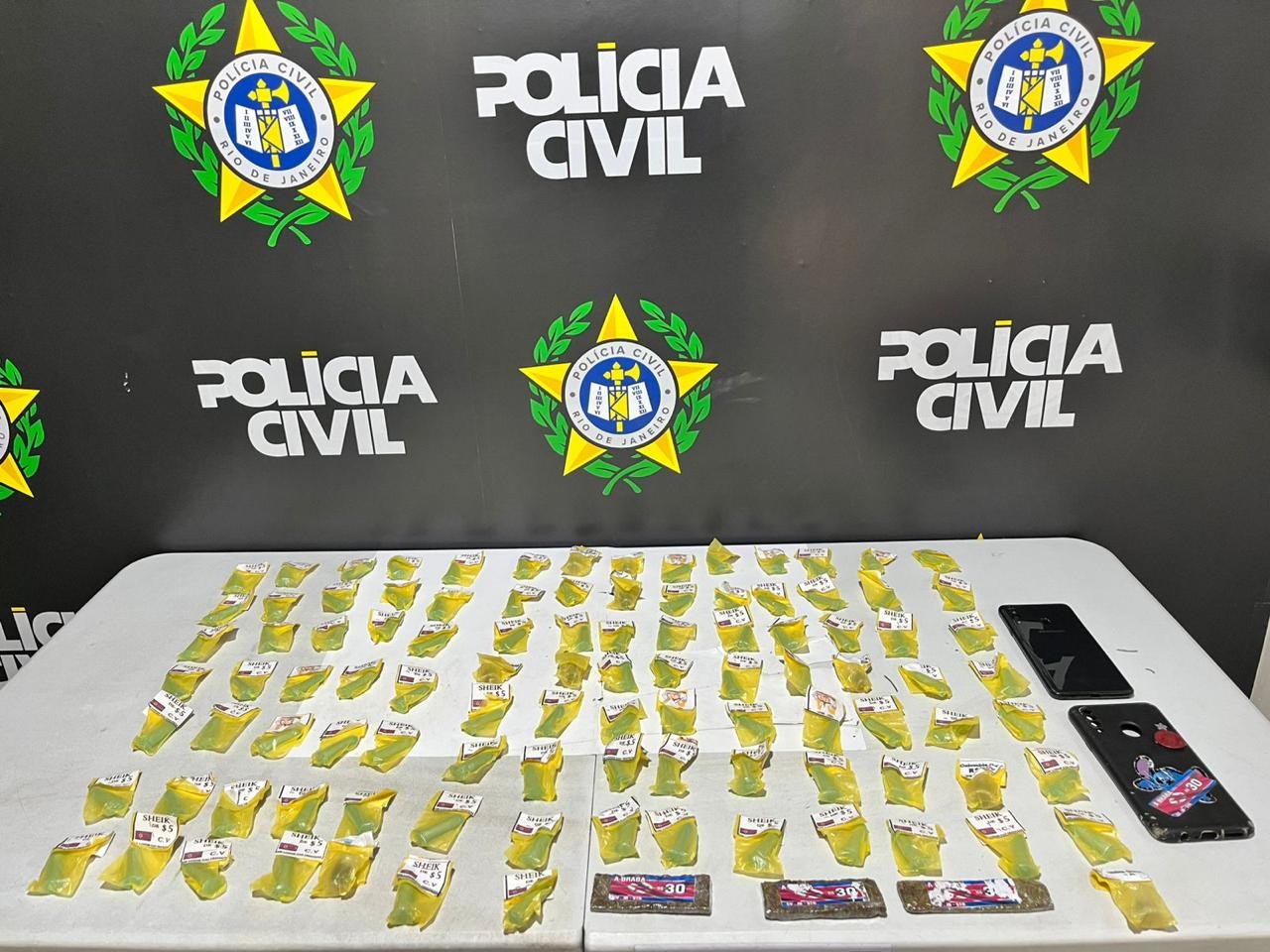 Operação contra facção criminosa que atirou em viatura da Polícia Civil termina com três presos em Volta Redonda