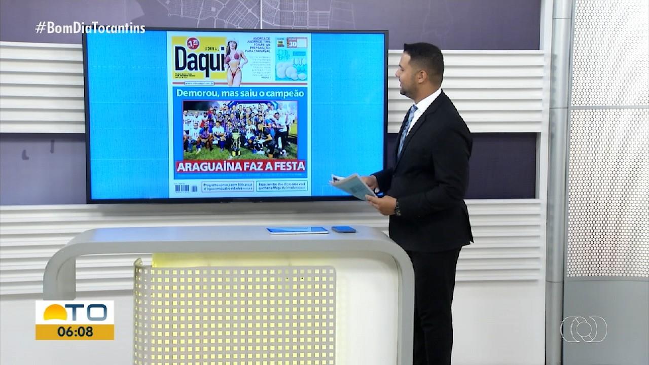 Veja os destaques do Bom Dia Tocantins desta quarta-feira (31)