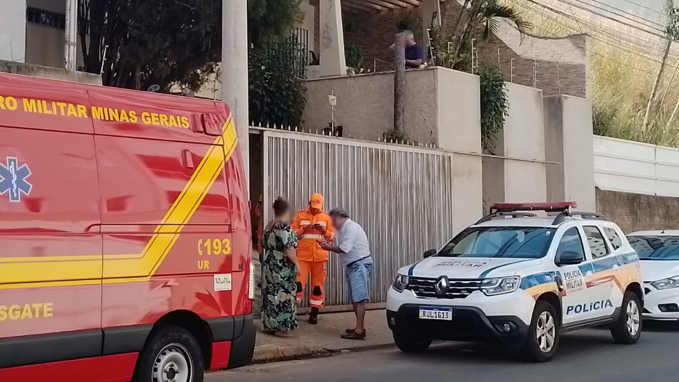 Bombeiros, Polícia Militar (PM) e Samu foram acionados — Foto: Vinicius Costa/TV Integração